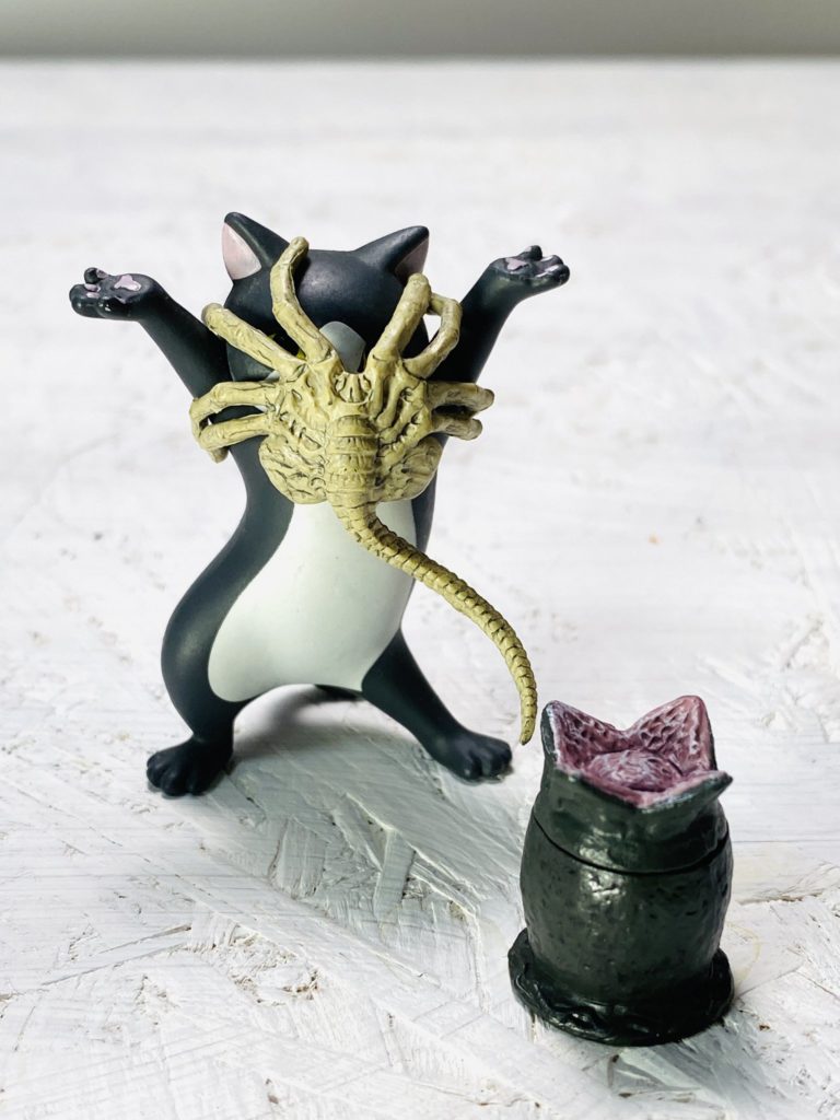 エイリアンのガチャガチャ、フェイスハガー