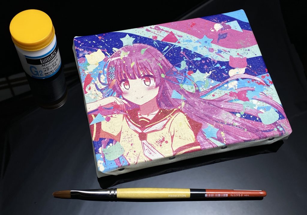 限定商品　在庫1点限り　カンヴァス　アートイラスト　