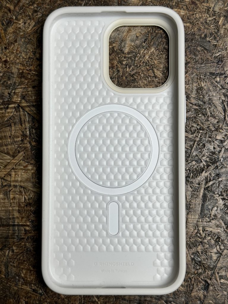 裏側も黄ばんでいる